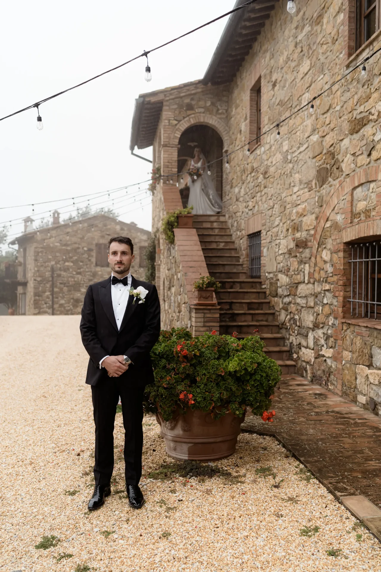 wedding photography in Tuscany at Villa Le Bolli