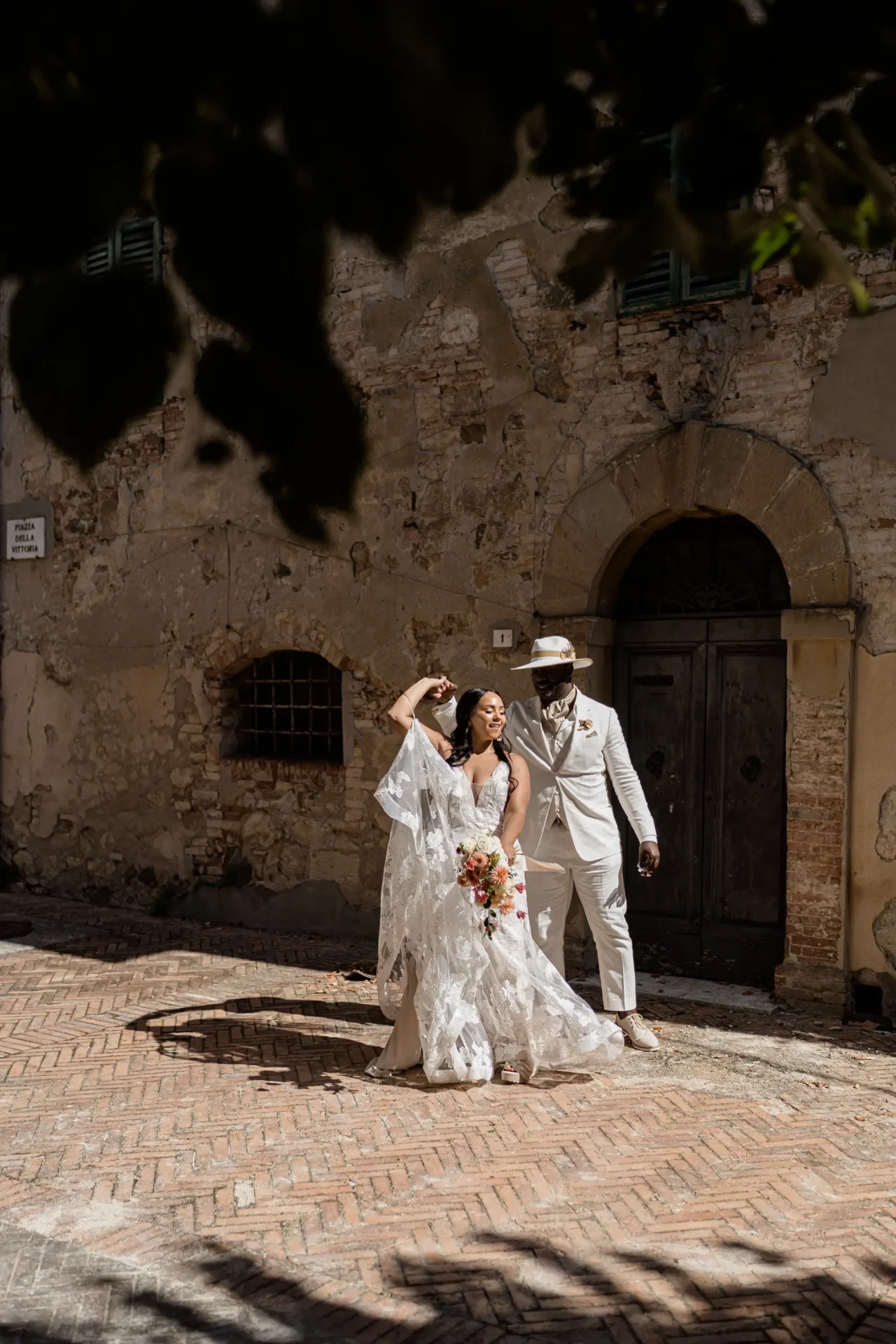 Elopement in Val d’Orcia, Tuscany