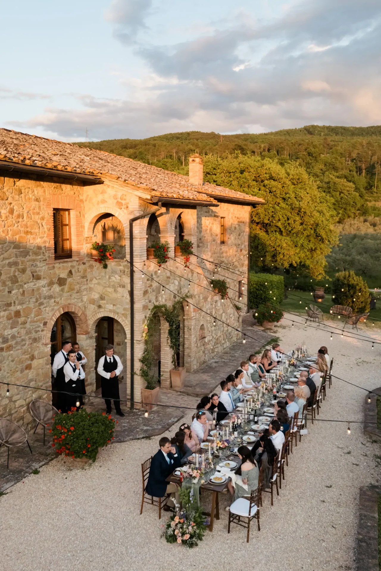 Villa Le Bolle wedding Tuscany