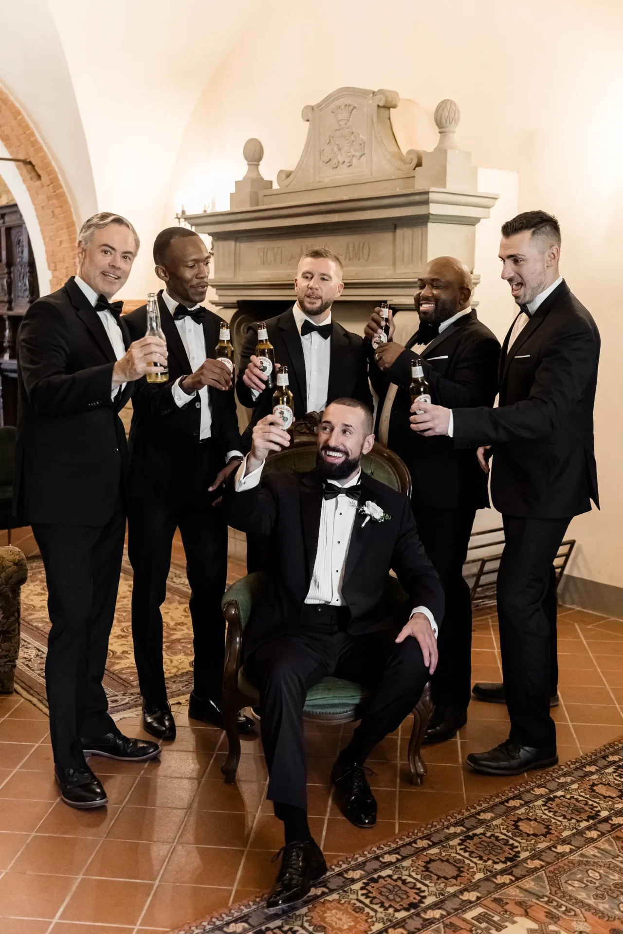 wedding in villa cini